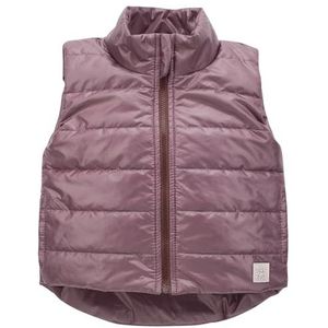 Pinokio Vest met band, zakken en lange rug, vest voor meisjes en meisjes, Violet Magic Vibes, 92