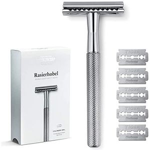 Scheermes - Verchroomd Metaal - Nauwkeurige Scheerbeurt - Zero Plastic