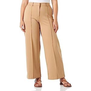 ICHI Dames Ihkate Sus Office Wide Pa Casual zakelijke broek, 171320/tannine, XXL