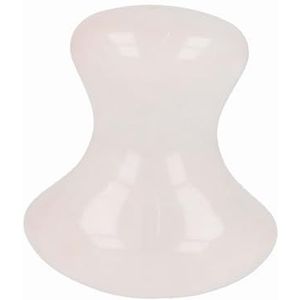 Massagestenen - Rozenkwarts - Ergonomisch Design - Voor Gezichtsmassage