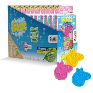 INKEE - Mini Packs Peppa Pig - Bombes de Bain - 10 Stuks - Aardbei Geur