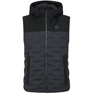 Ziener Tilicho vest voor heren, vrije tijd, sport, micro dons, warm, modieus, zwart, maat 60