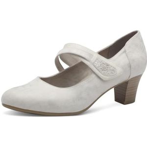 Jana Mary Jane Vegan Pumps voor dames, beige goud, 39 EU, beige-goud, 39 EU