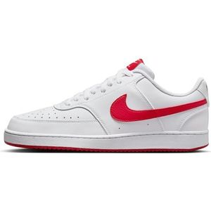 Nike Court Vision Low Next Nat Sneakers voor dames, White University Red, 44 EU