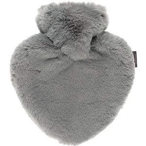 Fashy Hartwarmwaterkruik 0,7 l, met hoogwaardige extra zachte fleece-bekleding