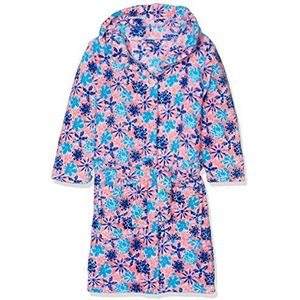 Playshoes Meisjes Fleece Vioolchen Badjas, meerkleurig (zalm 41), 98 cm