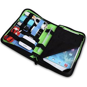 7even Accessoire Tablet Wallet/Multi Wallet/Organizer, Case, Mappe, vergadermap, houder voor iPad Mini, nexus7 o.a, USB-sticks, kabel etc, 7710173