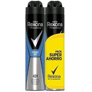 Rexona - Cobalt Dry - Anti-transpirant Deodorant - 2 x 200 ml
