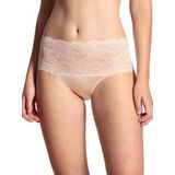 CALIDA Sensual Secrets Slip voor dames, hoge taille, brede, transparante kanten tailleband, Lace Parfait Pink, 44-46