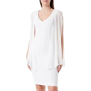 Vera Mont Vera Mont Dames 4676/4467 jurk, off-white, 48, gebroken wit, 48