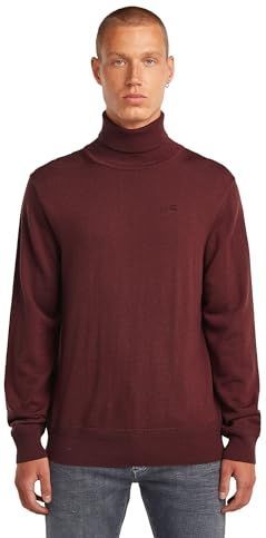 G-STAR Premium core Turtle Knit, rood (Port Red D27706-b692-4608), XS