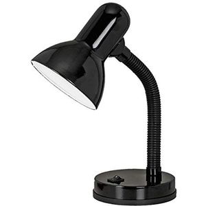 EGLO Basic Tafellamp/Bureaulamp - E27(excl) - 30 cm - Zwart