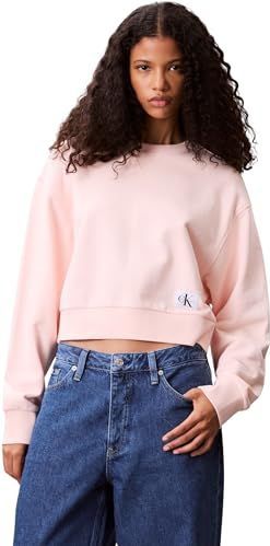 CALVIN KLEIN JEANS - French Terry - Sweatshirt - Grijs - Katoen