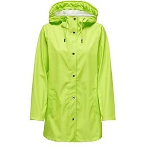 ONLY Dames Onlellen Regenjas Cc Otw Jas, Lime punch, S