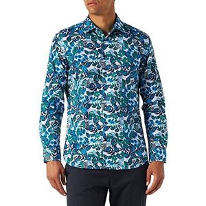 Seidensticker Zakelijk overhemd voor heren, turquoise, 36 NL