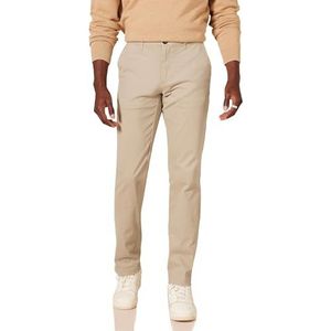 Amazon Essentials Heren Relaxed-Fit Casual Stretch, Khaki, 35W x 30L