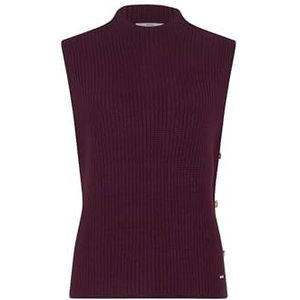 Style Enie Cotton Wool Pullunder, berry, 38