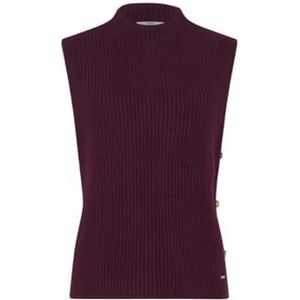 Style Enie Cotton Wool Pullunder, berry, 46