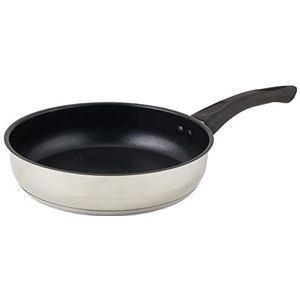 Russell Hobbs RH02629EU7 Frying Pan 24cm, Tough Non-stick Coating, Durable Stainless-Steel Coating, Easy To Clean, Suitable For Use On All Hobs, Including Induction, Dishwasher Safe, Stylish Design