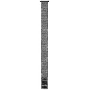 Garmin UltraFit 2 Fenix/Epix horlogeband, Nylon band, 22mm, Gray