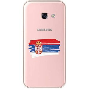 Zokko Beschermhoes voor Samsung A5 2017, vlag Servië