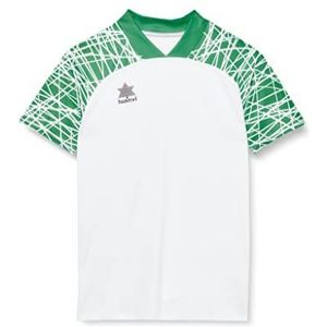 Luanvi Sportshirt voor heren | model speler in wit | T-shirt van interlock-stof - maat 3XL, standaard, Wit, 3XL