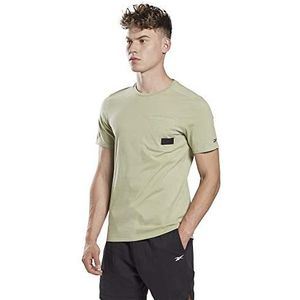 Reebok LM Pocket T-Shirt, Heren, Mysgry, L