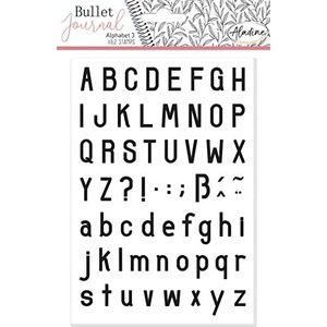 Aladine Bullet Journal Foam Stamps Alfabet 3