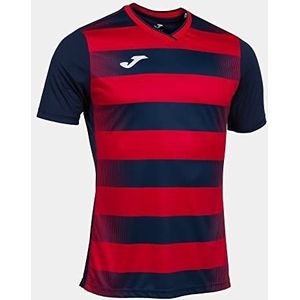 Joma T-shirt merk model T-shirt korte mouwen Europa V marine rood