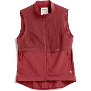 Fjällräven Adventure Outdoorvest voor dames, licht, opvouwbaar, granaatrood, M