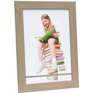 Deknudt Frames S49BL3-15.0X20.0 rustieke stijl houten fotolijst geschilderd beige 26.2 x 21.2 x 1.4 cm