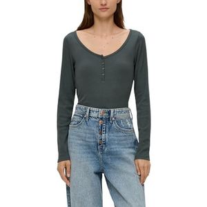 s.Oliver Sales GmbH & Co. KG/s.Oliver Dames T-shirt lange mouwen T-shirt lange mouwen, groen, 36