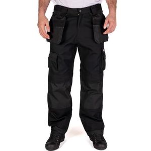 Lee Cooper Heren Premium Multi & Holster Pocket Kneepad werkveiligheidsbroek cargobroek, zwart, 34"" taille normale pijpen