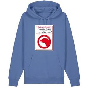COMPAGNIE DE CALIFORNIE Slip-on sweatshirt voor kinderen, 6 jaar, hemelsblauw, ontspannen, Blauw, 6 Jaar