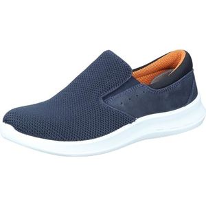 Comfortabel 630233-05 slippers voor heren, 39 EU, breed, blauw, 39 EU Breed