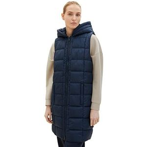 TOM TAILOR Dames Vest 1036943, 10668 - Sky Captain Blue, S