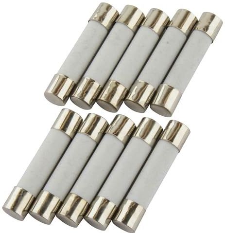 SeKi - Zekering - 20 A - 250 V - Keramiek - 6 x 30 mm - 10 Stuks
