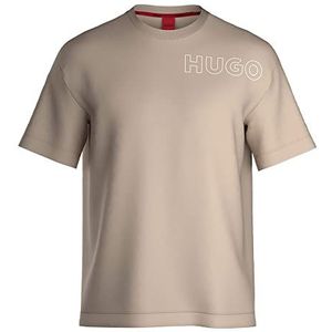 HUGO Unite Pyjama_T_Shirt voor heren, Lichtbeige 274, L