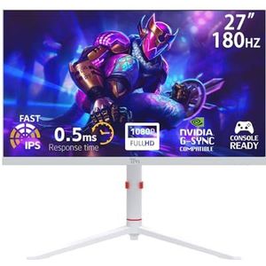 Twisted Minds Artic Pro Serie 27"" FHD - 180HZ - Wit