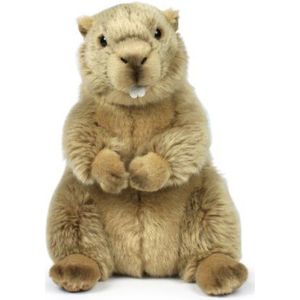 Mimex 15201022 WWF14781 - pluche, marmot, 23 cm