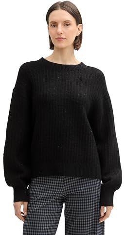 TOM TAILOR Trui  zwart