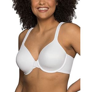 Vanity Fair Dames Light Lift BH: Comfort Straps & No Poke Onderdraad (34b-44dd), Back Smoothing (78349) -Wit, 44C, Terug Smoothing (78349) - Wit, 100C