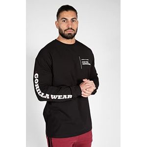Gorilla Wear - Oversized Long Sleeve - Zwart - Lange Mouwen