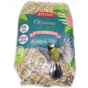 Zolux - Premium zaden mix, rijk aan gierst, 2,5 kg, voor vogels