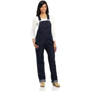 Dickies Dames jeans-overall/tuinbroek van denim overall van jeansstof