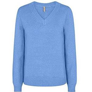 SOYACONCEPT dames trui sweater, lichtblauw, M