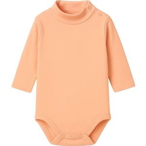BABIDU Babybody, coltrui, lange mouwen, 100% katoen, zacht babybody, ademend, hypoallergeen, voor de gevoelige huid, uniseks kleding voor pasgeborenen en meisjes