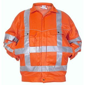 Hydrowear 045457 Athene zomerjas, Bever, 50% Polyester/50% Katoen, 64 Maten, Hi-Vis Oranje