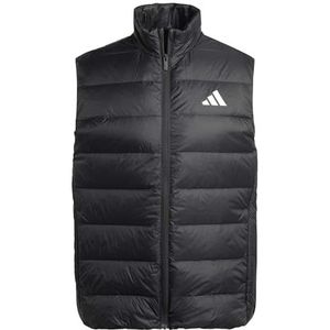 adidas Hombre Essentials CLIMAWARM 3 Stripes Light Down Vests, black, M