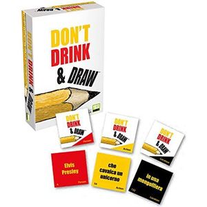 Don't Drink & Draw - Yas Games - De enige in het Italiaans